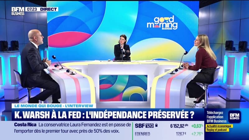 Le Sénat peut s'opposer à Kevun Warsh