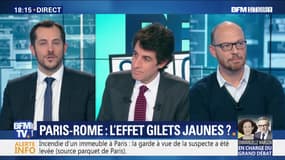 Paris-Rome: l’effet gilets jaunes ? (2/2)