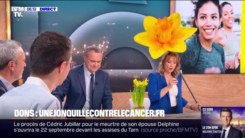 Regarder la vidéo Une jonquille contre le cancer: l'Institut Curie lance sa campagne de mobilisation contre la maladie