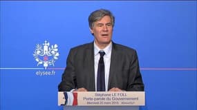 "Certains responsables de l'opposition auraient dû mettre leur expression entre parenthèses", selon Le Foll