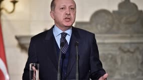 Le président de la Turquie Recep Tayyi Erdogan le 7 décembre 2017