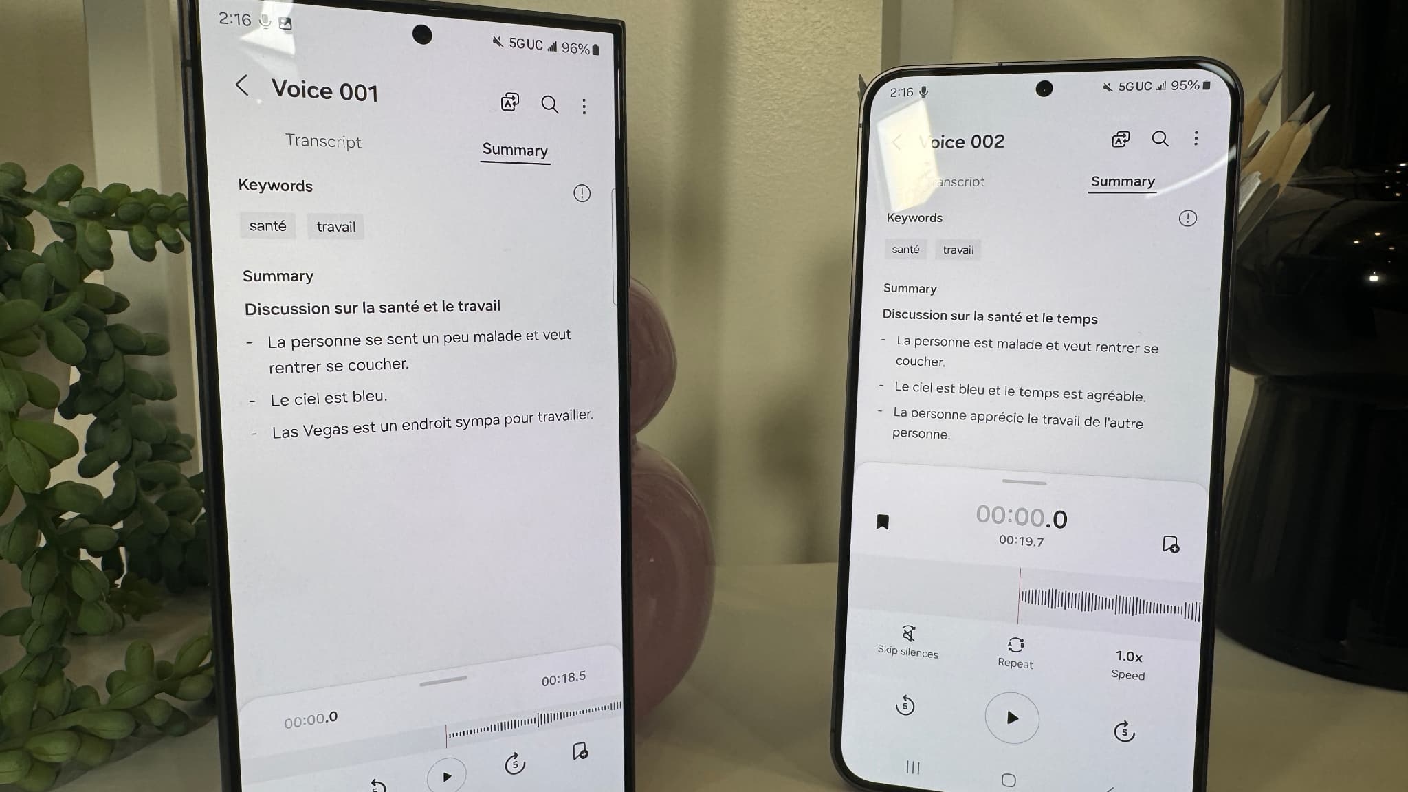 L'IA des Samsung Galaxy S24 permet d'avoir des résumés (parfois approximatifs) d'une discussion ou d'un document L'IA des Samsung Galaxy S24 permet d'avoir des résumés (parfois approximatifs) d'une discussion ou d'un document
