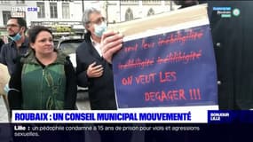 Nord: à Roubaix, un conseil municipal agité