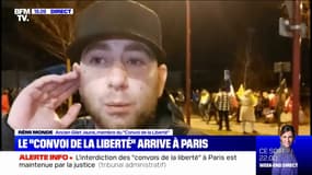 Rémi Monde, membre du "Convoi de la liberté": "L'objet de la mobilisation, c'est le retrait dans la loi du pass sanitaire"