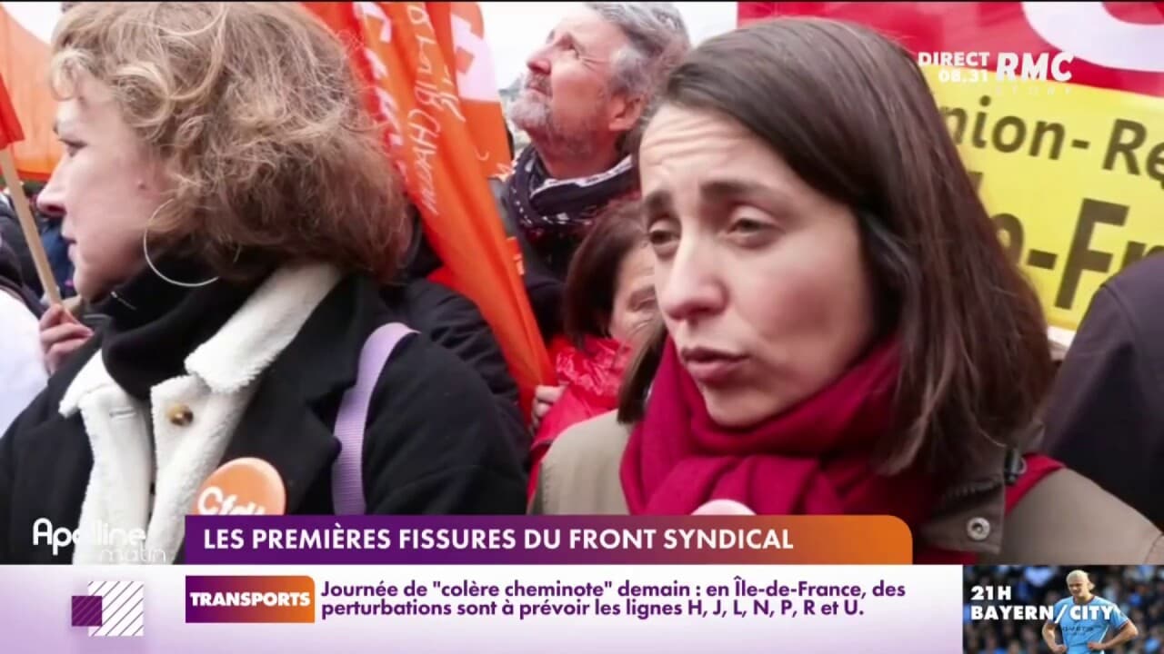 Les premières fissures du front syndical