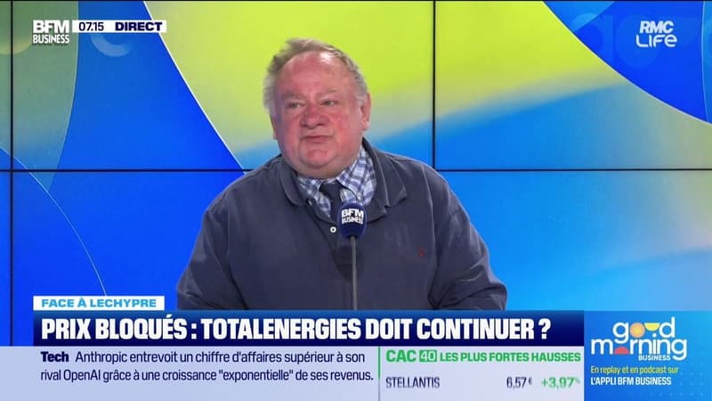 Emmanuel Lechypre face à Jean-Marc Daniel : Prix bloqués, TotalEnergies doit continuer ? - 07/04