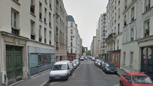 Un incendie s'est déclaré, au 24 rue des Roses, à Paris, vendredi 22 novembre.