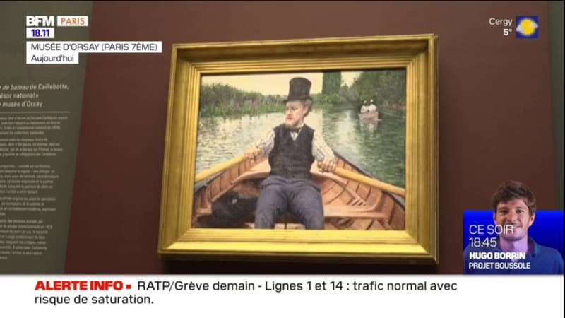 Paris: le musée d'Orsay a acheté une œuvre de Gustave Caillebotte