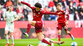 Leroy Sané face à Greuther Fürth, le 20 février 2022.