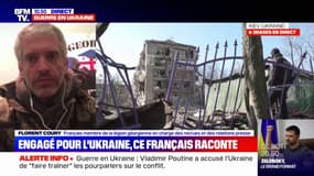 "Déçu du nombre de volontaires français", ce français engagé pour l'Ukraine témoigne sur BFMTV