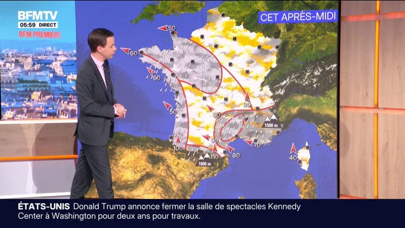 Aucune région sous un ciel bleu ce lundi, de la pluie attendue sur la façade atlantique