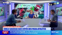 Jeux paralympiques: Erika Sauzeau, athlète paralympique nordiste, a porté la flamme