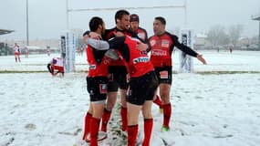 Les joueurs d'Oyonnax