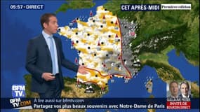 Un temps pluvieux et venteux sur la plupart des régions ce mercredi 