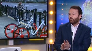 Etienne Hermite, dirigeant de Mobike France, était l'invité de Stéphane Soumier ce mercredi dans Good Morning Business.