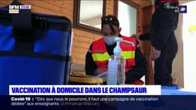 Hautes-Alpes: vaccination à domicile par les pompiers