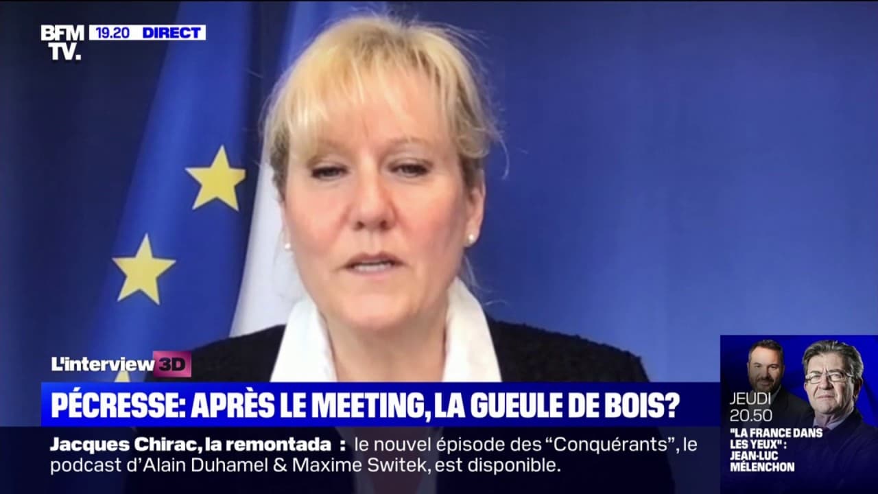 Nadine Morano avoue que le meeting est "un exercice compliqué" pour Valérie Pécresse Nadine Morano avoue que le meeting est "un exercice compliqué" pour Valérie Pécresse
