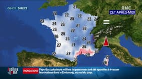 Météo: encore dix départements en vigilance orange pour crues, orages ou pluie-inondation