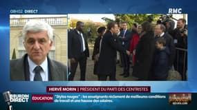 Les vœux d'Emmanuel Macron permettront de "tracer les voies d'un dialogue" pour Hervé Morin, président des Centristes