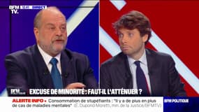 Instauration d'un couvre-feu pour les mineurs: "Effectivement le couvre-feu est une mesure efficace", déclare Éric Dupond-Moretti, ministre de la Justice