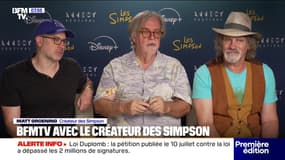 "À l'été 1989, la série avait conquis tout le pays": BFMTV avec le créateur des Simpson Matt Groening