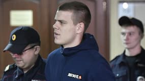 Alexander Kokorin, international russe à son procès ce mardi.