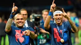 Dani Alves et Neymar