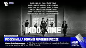 La tournée d'Indochine reportée en 2022