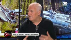 #PontMorandi #Gênes - "Je tiens à rappeler que le pont Morandi a été construit à une époque où le trafic automobile était de 5 millions de véhicules par jour en moyenne. Aujourd'hui, 28 millions." @etienneliebig #GGRMC