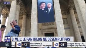 Simone Veil au Panthéon: un regain de visiteurs pour le monument