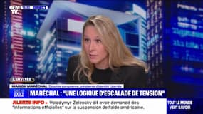 Marion Maréchal : "Une logique d'escalade de tension" - 04/03