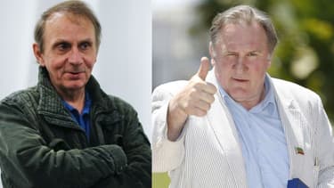 Houellebecq et Depardieu