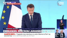 Emmanuel Macron: "Votre confiance m'honore, m'oblige et m'engage"
