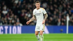 Toni Kroos avec le Real Madrid, le 3 janvier 2024