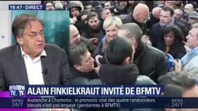 Marche pour Mireille Knoll: Finkielkraut "regrette la décision du Crif" et "les brailleurs"
