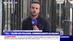 En réponse au placement en détention provisoire d'un policier, les commissariats marchent au ralenti à Marseille