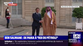 Mohammed Ben Salmane, le prince héritier saoudien, est arrivé à l’Elysée 