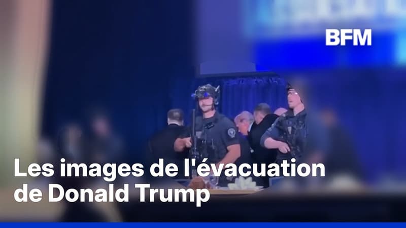 États-Unis: les images de l'évacuation de Donald Trump après des tirs lors du dîner des représentants de la Maison Blanche