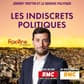 La matinale 100% opinions et auditeurs
3ème saison pour Apolline de Malherbe aux commandes d’Apolline Matin. Cette année, de nouvelles voix viennent rejoindre l’équipe.
L’humoriste Arnaud Demanche viendra chaque matin dialoguer avec les auditeurs à 7h20 (le « 3216 d’Arnaud Demanche ») et proposera un billet d’humeur grinçant et piquant à 8h20 (« Vivement Demanche ») ! Marguerite Dumont aux journaux et Amélie Rosique pour la chronique « RMC s’engage pour vous » rejoindront également l’équipe d’Apolline Matin pour une matinale 100% info, engagée et d’opinions.
