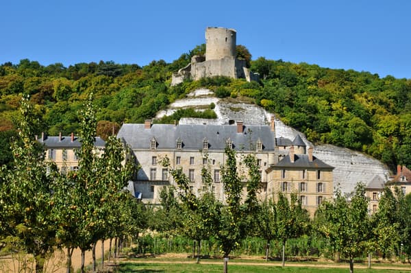 Le château de la Roche-Guyon Le château de la Roche-Guyon