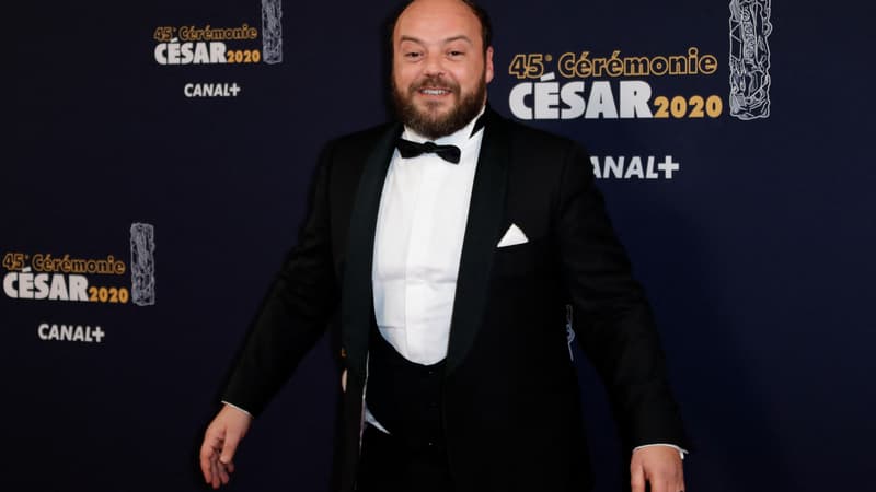 L'humoriste Alban Ivanov le 28 février 2020 lors de la 45e cérémonie des Cesar à Paris.