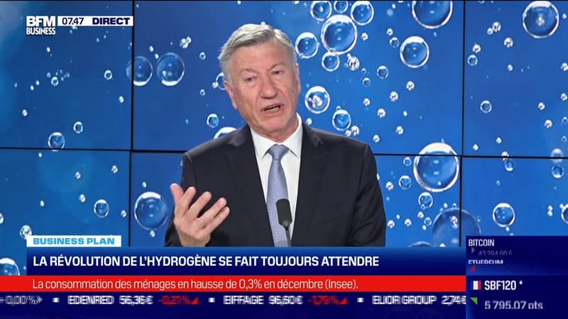 Philippe Boucly (France Hydrogène) : La révolution de l'hydrogène verte se fait toujours attendre - 30/01