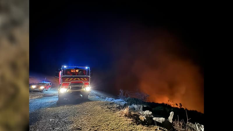 Alpes-Maritimes: trois départs de feu de forêt à Venanson, 8 hectares brûlés