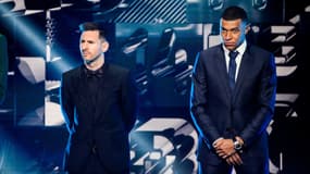 Lionel Messi et Kylian Mbappé aux trophées Fifa The Best