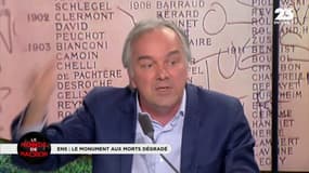 Le coup de gueule d'Olivier Truchot sur la dégradation du monument aux morts à l’ENS