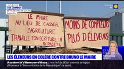 Les éleveurs en colère contre Bruno Le Maire
