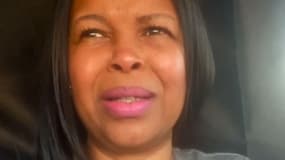 L'ex-chanteuse du groupe En Vogue, Dawn Robinson sur sa chaîne Youtube, en mars 2025.