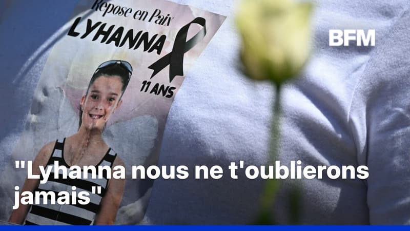 Marche blanche pour Lyhanna: les mots poignants de la tante de la jeune fille de 11 ans