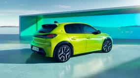 La 208 adopte les nouveaux codes design de Peugeot.