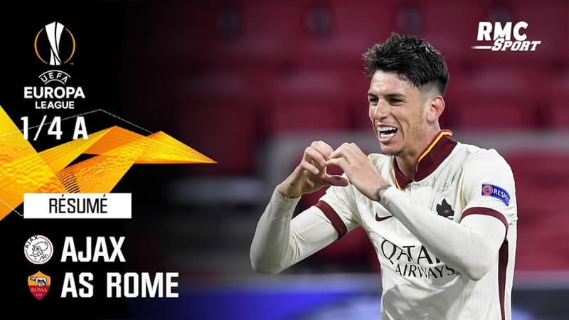 Résumé : Ajax 1-2 AS Rome - Ligue Europa quart de finale aller